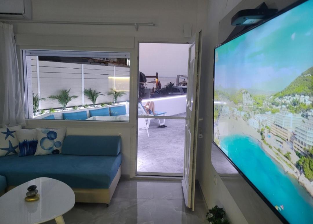 Sun Sea No 7 First Line Apartment Peraía Exterior foto
