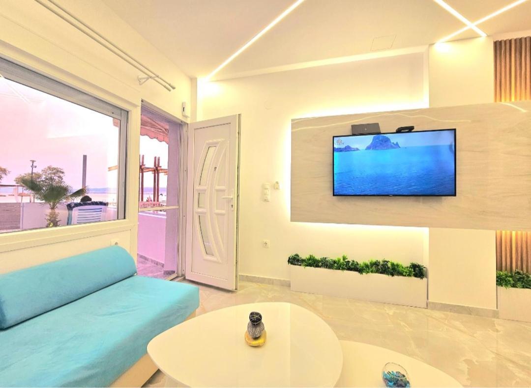 Sun Sea No 7 First Line Apartment Peraía Exterior foto