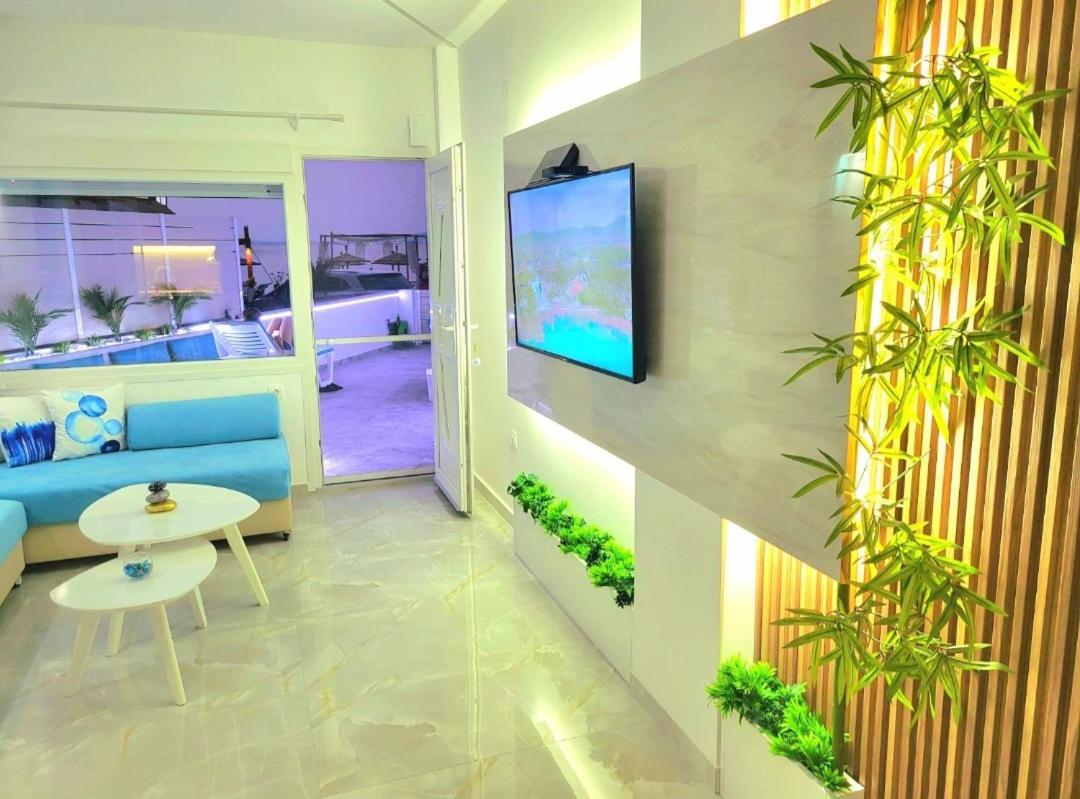 Sun Sea No 7 First Line Apartment Peraía Exterior foto